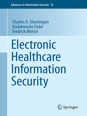 cover image of Electronic Healthcare Information Security